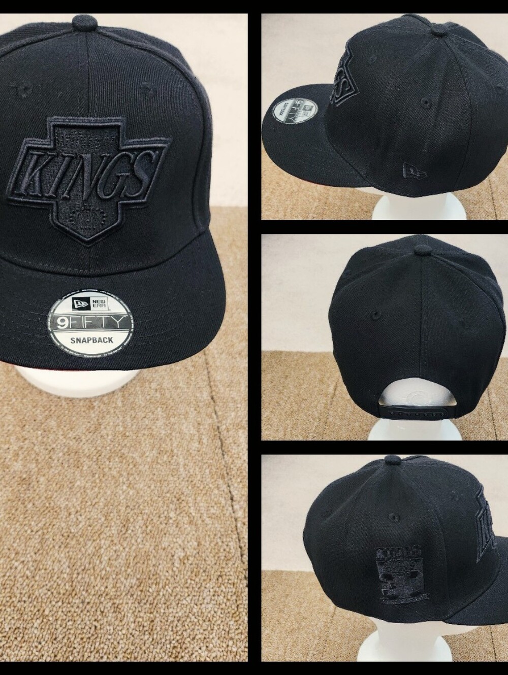 LOS ANGELES KINGS NHL HOCKEY SNAPBACK HAT.